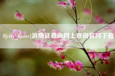 吉安消防证查询网上查询官网下载