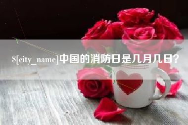 吉安中国的消防日是几月几日？