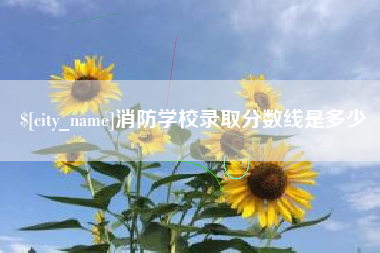 吉安消防学校录取分数线是多少
