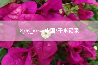 吉安中国5千米记录