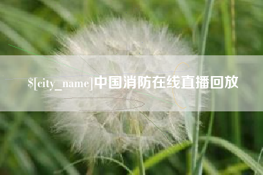吉安中国消防在线直播回放