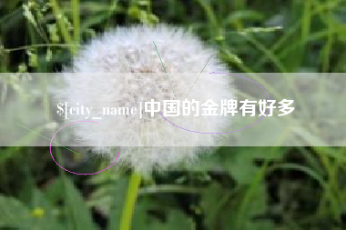吉安中国的金牌有好多