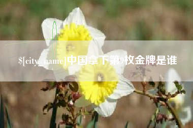 吉安中国拿下第9枚金牌是谁