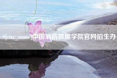 吉安中国消防救援学院官网招生办