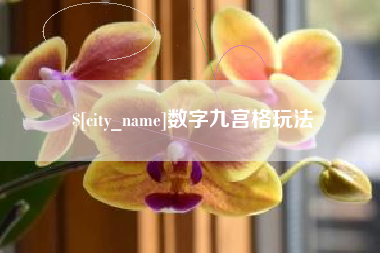 吉安数字九宫格玩法