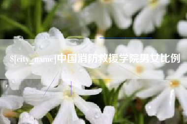 吉安中国消防救援学院男女比例