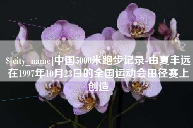 吉安中国5000米跑步记录-由夏丰远在1997年10月23日的全国运动会田径赛上创造