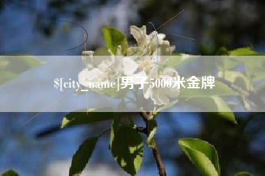 吉安男子5000米金牌