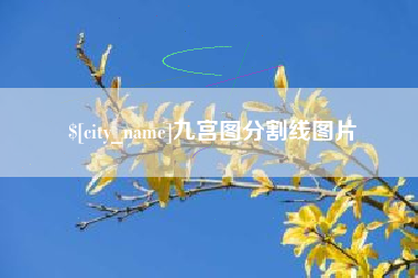 吉安九宫图分割线图片