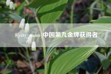 吉安中国第九金牌获得者