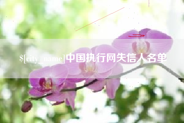 吉安中国执行网失信人名单