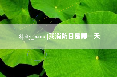 吉安我消防日是哪一天